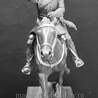 Сборная миниатюра из смолы Обер-офицер армейских кирасирских полков, Россия 1812-14, 54 мм, Chronos miniatures