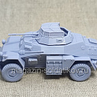 Немецкий лёгкий бронеавтомобиль Sd.Kfz. 222 1/56 3Д Корнукопия (552-027) (552-027)