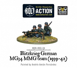 Блицкриг пулеметчики MG34 BLI Warlord (WGB-BKG-04) (WGB-BKG-04)