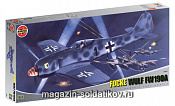 Сборная модель из пластика А Самолет Fockewulfe FW 190A (1/24) Airfix - фото