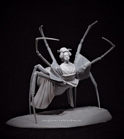 Сборная миниатюра из смолы Прекрасная, 54 мм, TRILOKA miniatures - фото