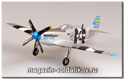 Масштабная модель в сборе и окраске Самолёт P-51D 3FS, 1:72 Easy Model