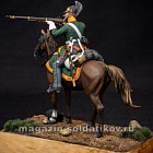 Сборная миниатюра из смолы Русский драгун, 1812 г., 54 мм, Chronos miniatures (CHM-54190(M)) (CHM-54190(M))