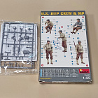 Сборные фигуры из пластика 35047 Американский экипаж джипа и военная полиция MiniArt (1/35) (Q445-243) (Q445-243)