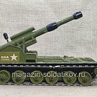 Гаубица 155 мм (металл, с механизмом стрельбы) Dinky Toys 1/43 (489-090) (489-090)