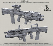 LRE35211 Английская штурмовая винтовка L85A2 SA80, 1:35, Live Resin
