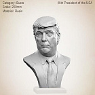 Сборная миниатюра из смолы CR 20009 Дональд Трамп, 200 мм Corsar Rex (CR-20009) (CR-20009)