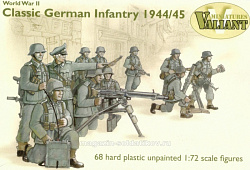 Солдатики из пластика Classic German Infantry 1943/45, 1:72, Valiant Miniatures