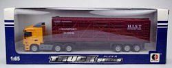 Масштабная модель в сборе и окраске Контейнеровоз, 1:50, Truck series (1806-1С) (1806-1С)