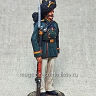 Миниатюра из олова Унтер-офицер Ширванского полка 1855-62 гг, Студия Большой полк (ИЛ2395.12.02.54) (ИЛ2395.12.02.54)