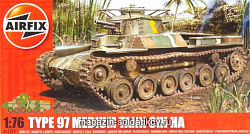 Сборная модель из пластика 1319 А Японский танк CHI HA (1/76) Airfix (1919) (1919)