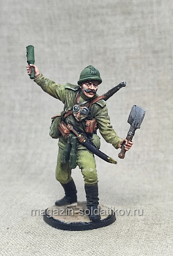 Русский штурмовк 1916-17 гг., 54 мм Студия Большой полк (ИЛ2671.13.02.54) (ИЛ2671.13.02.54)