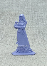 Солдатики из пластика Горожанка с кувшином, Сиреневый, Воины и битвы - фото