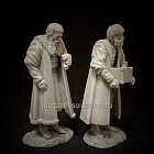 Сборная миниатюра из смолы Знатные горожане, середина XVI века, 54 мм, TRILOKA miniatures (TLK-54-035) (TLK-54-035)
