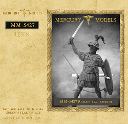 Сборная фигура из смолы Roman sea tribune, 54 mm. Mercury Models