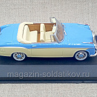 Mercedes-Benz 220 SE Convertible Год 1958 светло-голубой - бежевый 1:43, WhteBox (IXO) (Q307-182) (Q307-182)