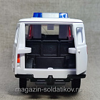 Масштабная модель в сборе и окраске УАЗ-452 «Скорая помощь» 18 см Технопарк (Q540-0353) (Q540-0353 )