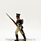 Миниатюра из олова Мушкетер пехотного полка, 1810-12 гг. 54 мм,Студия Большой полк