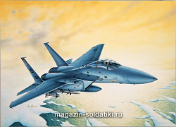 Сборная модель из пластика ИТ Самолет F-15C Eagle (1/72) Italeri (0169) (0169)