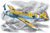 Сборная модель из пластика Германский истребитель Bf 109 F-4Z/Trop (1/48) ICM - фото