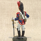 Миниатюра из олова Французский кирасир 1808-15 гг., 54 мм, Студия Большой полк (ИЛ1765.12.03.54) (ИЛ1765.12.03.54)