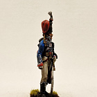 Миниатюра из олова Офицер 15-го легк. гусарск.полка Короля. Великобритания, 54 мм, Студия Большой полк