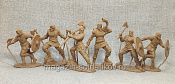 Солдатики из мягкого резиноподобного пластика Викинги №3, набор 6 шт, 1/32 Soldiers. Есть - фото