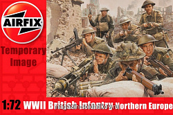 Солдатики из пластика А Британская пехота WWII (1/72) Airfix (1763) (1763)