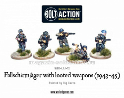 Fallschirmjager с трофейным оружием BLI, Warlord (WGB-LFJ-12) (WGB-LFJ-12)