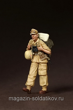 Сборная фигура из смолы SM 35122 Фельдфебель парашютист бригады Рамке. Эль-аламейн. Август 1942 г.,1:35, SOGA miniatures