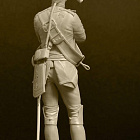 Сборная миниатюра из смолы Прусский кирасир, 75 мм, Altores studio