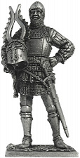 Миниатюра из металла 165. Европейский рыцарь, конец XIV в. EK Castings - фото