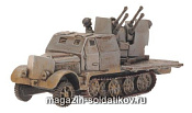 Сборная модель из пластика SdKfz 7/1 Armoured (Quad 2cm) (15мм) Flames of War - фото