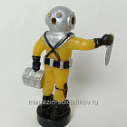 Фигурка из пластика Водолаз СССР (704-1076) (704-1076)