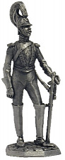 Миниатюра из металла 030. Русский офицер Лейб-Кирасирского полка, 1833-1845 гг. EK Castings - фото