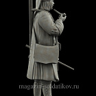 Сборная миниатюра из смолы Капрал гренадерских рот Валлиса 75 mm (1:24) Medieval Forge Miniatures (C-75-130) (C-75-130)