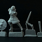 Shield Maiden Chief, 28mm, Brother Vinni`s (Sa-31) (Sa-31)