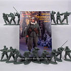 Солдатики из пластика German Paratroopers Winter Uniform, 1:32, Mars