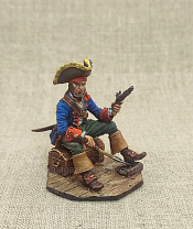 Капитан на сундуке, 54 мм, Большой полк - фото