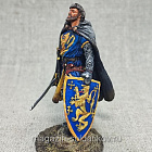 Миниатюра из олова Шведский рыцарь, XIII в, 54 мм, Студия Большой полк (ИЛ2346.11.01.54) (ИЛ2346.11.01.54)