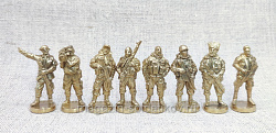 Фигурки из бронзы Вежливые люди (8 шт) 40 мм, Unica