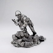 Миниатюра из олова 386 РТ Моряк, 54 мм, Ратник - фото