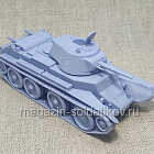 Легкий танк БТ-7 3D 1/56 3Д Корнукопия (552-021) (552-021)