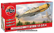 А Самолет MESSERSCHMITT Bf 109Е-1/Е-3/Е-4 (1/48) Airfix - фото