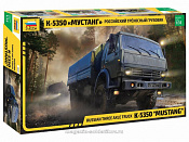 3697 Российский трехосный грузовик К-5350 «Мустанг» (1/35) Звезда