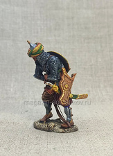 Миниатюра из олова Турецкий воин с луком, 54 мм Студия Большой полк - фото