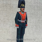 Миниатюра из олова Обер-офицер лейб-гвардии Преображенского полка 1851 г., 54 мм, Студия Большой полк (ИЛ2703.12.02.54) (ИЛ2703.12.02.54)