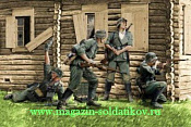 Сборные фигуры из пластика Д Немецкая пехота Барбаросса 1941 (1/35) Dragon - фото