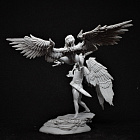 Сборная миниатюра из смолы Схватка с гарпией, 54 мм, TRILOKA miniatures (TLK-54-003) (TLK-54-003)
