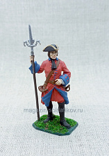Русский артиллерист 1709 г. 54 мм - фото